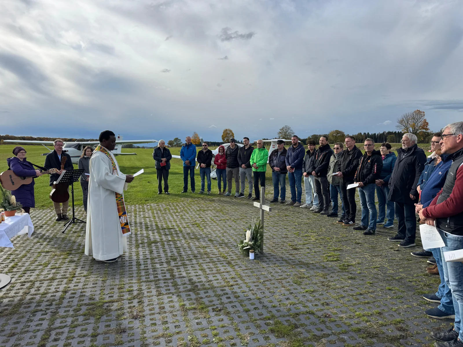 Würdiges Gedenken an Georg und Segnung unserer Flotte